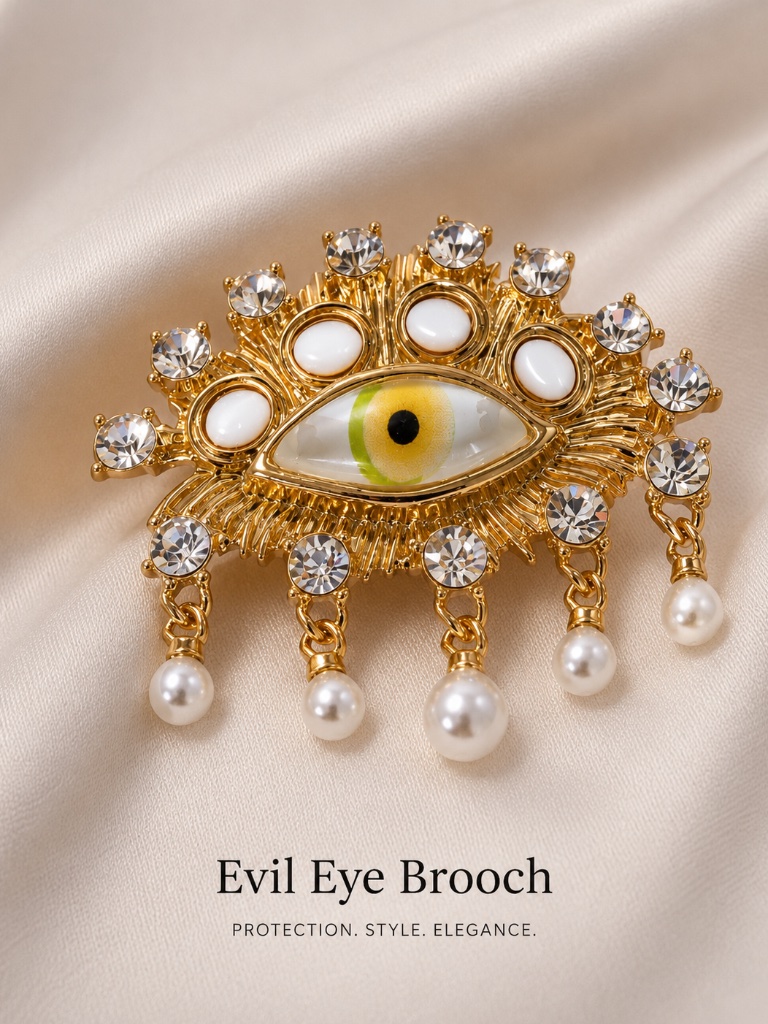 Statement Eye Brooch